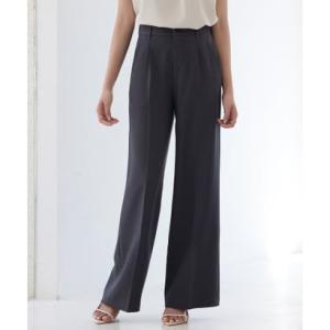 ドレスプラス DRESS+ パンツ ボトムス スラックス レディース （チャコール）