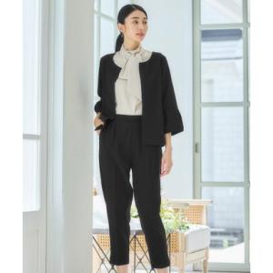 ドレスプラス DRESS+ セットアップ レディーススーツ ジャケット （ブラック）