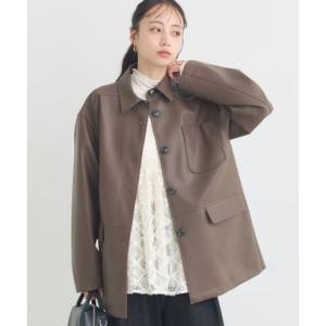 アースミュージックアンドエコロジー earth music&amp;ecology CPOシャツジャケット ...