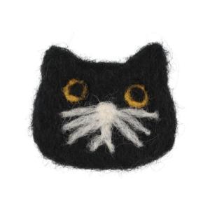 アースメイド EARTH MADE E7543 INU NEKO BROOCH （クロ）