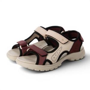 エコー ECCO 幅広め ONROADS W レディース 本革 スポーツサンダル （DARK RUB...