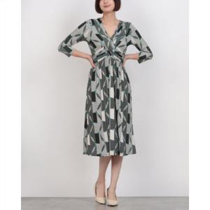 エジェリ EGERIE Paris 大人のフェミニンなワンピ （ブラック）