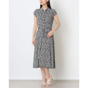 エジェリ EGERIE Paris 大人のシックなワンピ （ブラック）