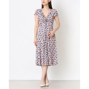 エジェリ EGERIE Paris 【訳あり商品】大人のジオメ柄ワンピ （マルチカラー）