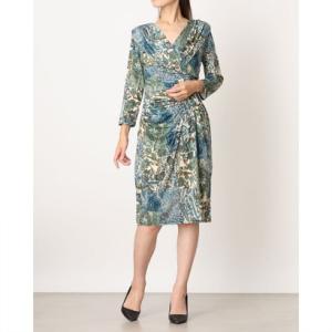 エジェリ EGERIE Paris 【訳あり商品】 大人のきれいワンピ （ブルー）