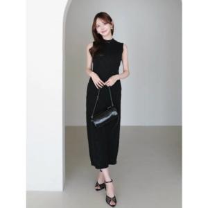エイミーイストワール EIMY ISTOIRE PAPILLON MONOGRAM KNIT DRESS （BLACK）