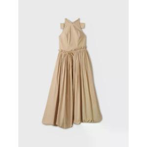 エイミーイストワール EIMY ISTOIRE LYRA DRESS （BEIGE）
