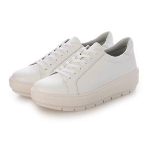 エイゾー EIZO 【Vue】レースアップレザースニーカー （WH）