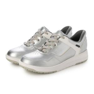 エルスポーツ ELLESPORT 厚底クイックフィットスニーカー （シルバー）