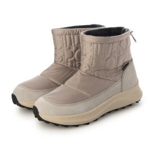 エルスポーツ ELLESPORT レディース キルティングスノーブーツ 012581 （グレー）