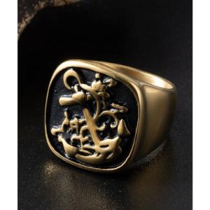 エモニーク emonique メンズ ハード ボリューム ステンレス ファッションリング （その他5）