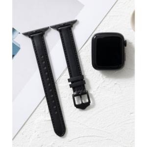 エモニーク emonique 本革レザー 細身バンド Apple Watch Band スマートウォッチバンド【38/40/41/42/44/45/4