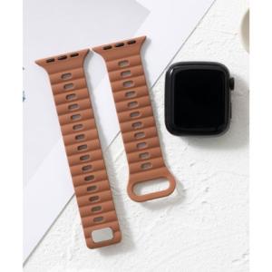 エモニーク emonique シリコン製 Apple Watch Band スマートウォッチバンド【38/40/41/42/44/45/49mm対応】