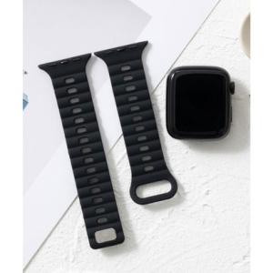 エモニーク emonique シリコン製 Apple Watch Band スマートウォッチバンド【38/40/41/42/44/45/49mm対応】