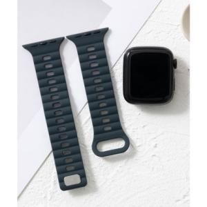 エモニーク emonique シリコン製 Apple Watch Band スマートウォッチバンド【38/40/41/42/44/45/49mm対応】