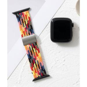 エモニーク emonique ナイロン編み WOVEN Apple Watch Band スマートウォッチバンド【38/40/41/42/44/45/