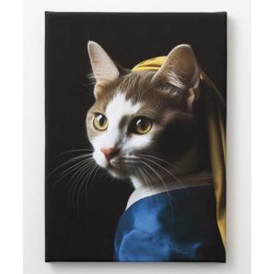 エモニーク emonique 猫 デザイン 世界の名画 壁掛け アートキャンバス （その他1）