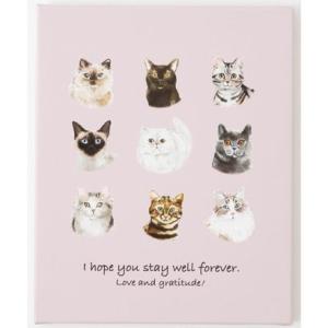 エモニーク emonique 猫 犬 デザイン 名画 壁掛け アートキャンバス （C）