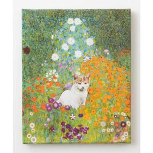 エモニーク emonique 猫 犬 デザイン 名画 壁掛け アートキャンバス （その他15）
