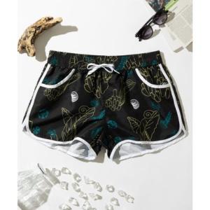 エモニーク emonique サーフパンツ デザインアソート 海パン 速乾 水着 水陸両用 スイムショート レディース ペア （その他6）