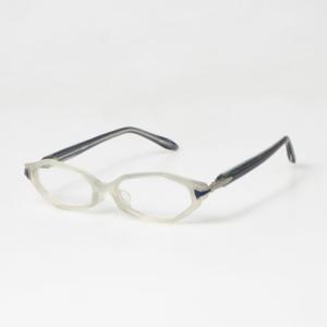 エノ eNO メガネ 眼鏡 アイウェア レディース メンズ （クリアホワイト/ブルーグレー）