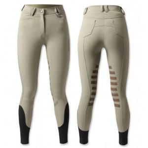エクリベルタ EQULIBERTA シリコンライディングキュロット ニーグリップ レディース・ジュニア （ペールオリーブ）