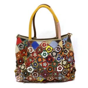 エスタシオン Estacion Estacion?エスタシオン?・本革ビジューフラワー2wayバッグ【740sy】 （マルチ【MT】）