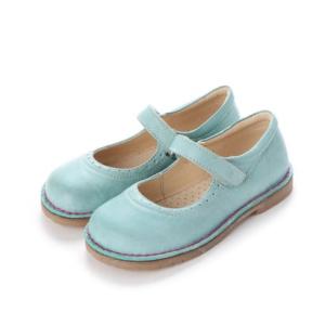 ヨーロッパコンフォートシューズ EU Comfort Shoes Naturino キッズパンプス （ライトグリーン）｜locondo-shopping