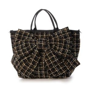イグジスタンス EXISTENCE ダイバー素材リボントートバッグ （tweed）