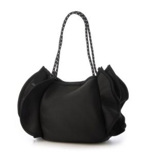 イグジスタンス EXISTENCE エアリーWフリル2WAYトートバッグ （black）