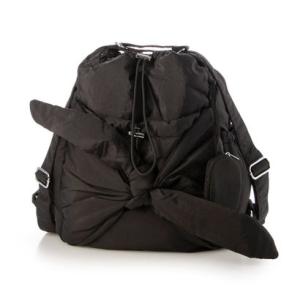 イグジスタンス EXISTENCE 中綿ナイロン リボン3Wayリュック （black）