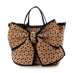 イグジスタンス EXISTENCE ダイバー素材リボントートバッグ （cork）