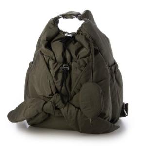 イグジスタンス EXISTENCE 中綿ナイロン リボン3Wayリュック （khaki）