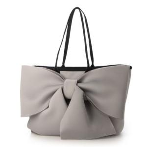 イグジスタンス EXISTENCE エアリーBIGリボンA4トート （gray）