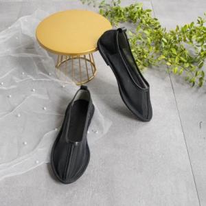 ファビーファビー FABBY FABBY. メッシュシアーフラットシューズ （BK）