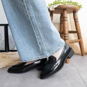 ファビーファビー FABBY FABBY. ローファーマニッシュシューズ （HAブラック）