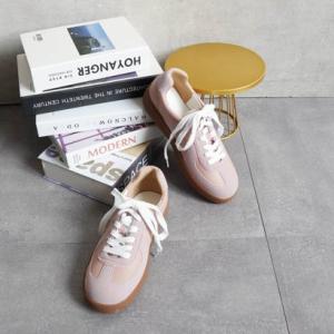 ファビーファビー FABBY FABBY. ジャーマントレーナーレースアップシューズ （ピンク）