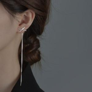 フォースメント Forcement 華やかピアス （シルバー）