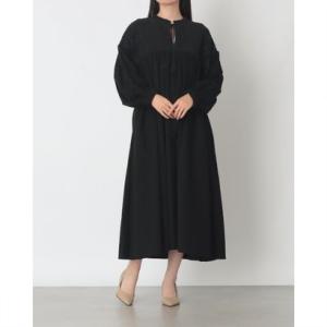 ファナカ Fanaka リバースアップリケワンピース （ブラック）