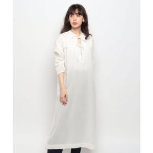 ファナカ Fanaka クレープドビーチャーチワンピース