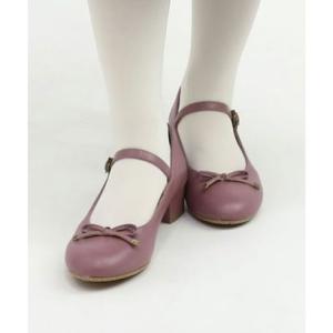 フィント F i.n.t リボンストラップパンプス （MAUVE）