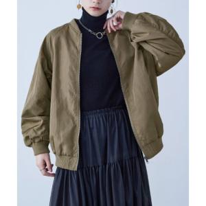 ファッションレター Fashion Letter ビッグシルエット MA-1ジャケット （カーキ）