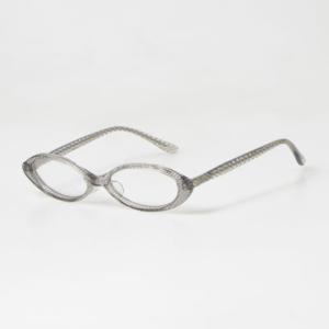 ファウスト Faust メガネ 眼鏡 アイウェア レディース メンズ （グレーチェック）