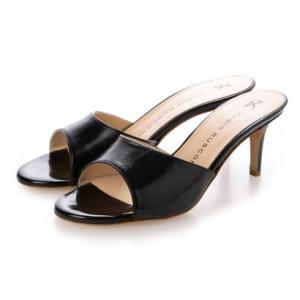 ファビオルスコーニ FABIO RUSCONI ラウンドトゥサンダル （ブラック）