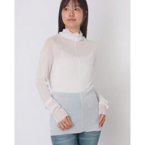 フェピュール feepur アウトリンキングシアーハイネックトップス/ （OFWH）
