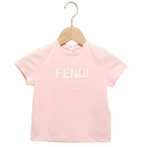 フェンディ 子供服 Tシャツ ピンク キッズ ベビー FENDI BUI054 7AJ F16WG（...