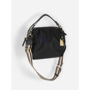 フェンネル FENNEL ラインベルトナイロンハンドバッグ （ブラック）