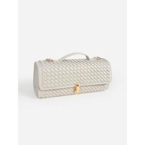 フェンネル FENNEL 差し編みメッシュイーストウエストバッグ （オフホワイト）