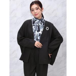 フェンネル FENNEL ノーカラードルマンジャケット （ブラック）