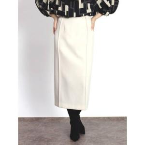 フェンネル FENNEL ストレッチピンタックナロースカート （アイボリー）